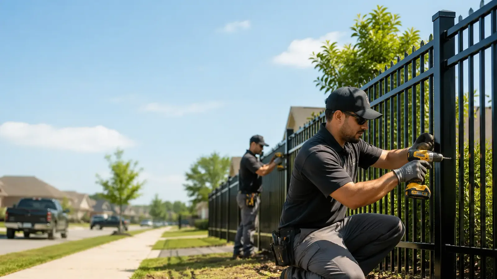 Metal Fence Installation in Drewryville, VA